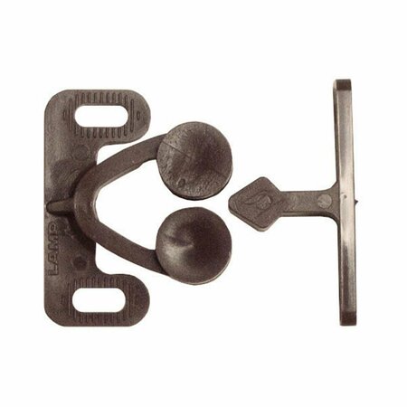 PERFECTPATIO Rotary Knuckle Catch 7 lbs Door Pull, Brown PE1776629